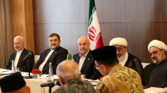 نشست علمای اسلامی و اندیشمندان دانشگاهی اندونزی با قالیباف
