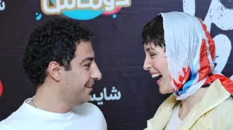 خنده‌های بی‌پروا، استایل بی‌نظیر: فرشته حسینی و نوید محمدزاده در کنار هم!