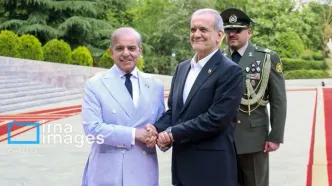 تصاویر: استقبال رسمی از نخست‌وزیر پاکستان