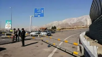 جاده کرج - چالوس بسته شد