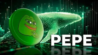 پپه در آستانه انفجار قیمتی؛ نهنگ‌ها ۲۴ تریلیون PEPE انباشت کردند!