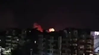 انفجار در دانشکده نظامی در شهر حلب سوریه + فیلم