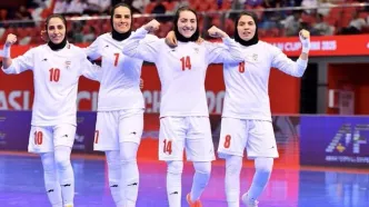 سلام زنان ملی‌پوش فوتسال ایران به جام جهانی فیلیپین پس از کسب عنوان سومی آسیا/ ویدئو