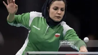 ندا شهسواری در مسابقات تنیس روی میز حذف شد