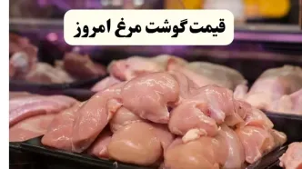 قیمت انواع گوشت مرغ  امروز شنبه ۲۰ اردیبهشت ۱۴۰۴ | مرغ بدون استخوان امروز چند؟