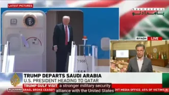 ببینید؛ خداحافظی جالب ترامپ از بن سلمان