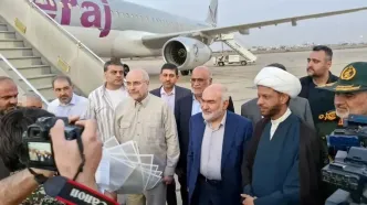 رییس مجلس شورای اسلامی به خوزستان سفر کرد