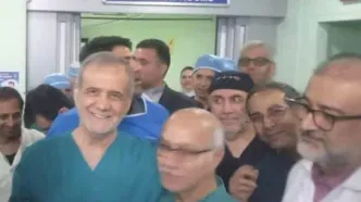 مسعود پزشکیان جان ۲ بیمار را نجات داد