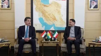 بارزانی وارد تهران شد