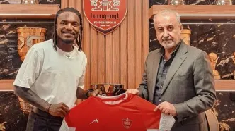 عکس | اولین تصویر از بیفوما با لباس پرسپولیس
