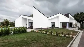 معماری ویلای شکسته در آمل
