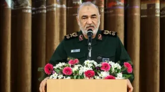 سرلشکر سلامی: عادت سپاه بر پشت نکردن به حریف و ایستادن آشکارا در میدان است