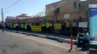 تجمع بازنشستگان تأمین اجتماعی در  شوش و اهواز