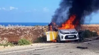 حمله پهپادی اسرائیل به یک خودرو در جنوب لبنان