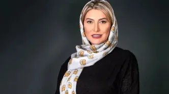 ژست خاص فریبا نادری در فرانسه