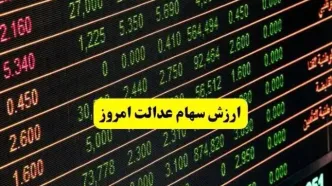 جدیدترین ارزش سهام عدالت امروز سه شنبه ۲۰ خرداد ماه ۱۴۰۴ اعلام شد | ارزش سهام چقدر شد؟