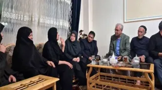 حضور نمایندگان دولت در منزل خانواده الهه حسین‌نژاد