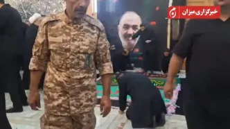 آماده‌سازی آرامگاه سرلشکر سلامی در حرم حضرت عبدالعظیم (ع)