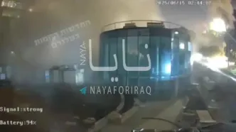 خبر فوری؛ یک موسسه تحقیقاتی نظامی در اسراییل، هدف موشک‌های ایران + ویدئو