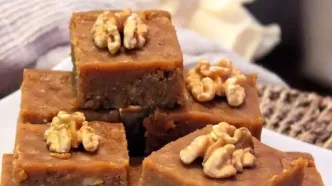 طرز تهیه حلوای گردوی ارومیه؛ دسر سنتی با شیره انگور و طعمی بی‌نظیر