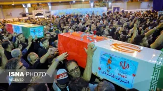 تصاویر آرامگاه ابدی سردار امیرعلی حاجی زاده و سردار محمود باقری