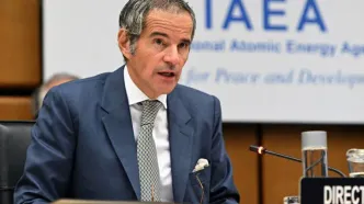 گروسی پیام ایران را به اسرائیل منتقل کرد