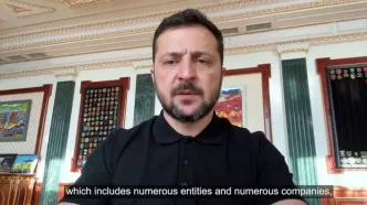 زلنسکی ایران را تحریم کرد!