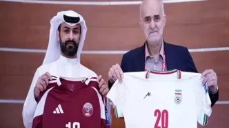ایران مقابل قطر سفیدپوش شد