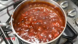 طرز تهیه ترشک آلبالو خانگی خوشمزه مرحله به مرحله