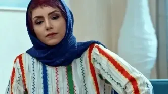 واکنش بامزه نازنین بیاتی هنگام خواندن اسمش توسط علیرضا قربانی