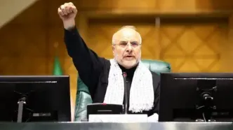 رئیس مجلس: مردم پرچم عزت ایران را بر دوش کشیدند