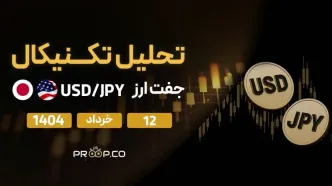 تحلیل تکنیکال روزانه جفت‌ارز دلار به ین (USD/JPY) امروز | ۱۲ خرداد ۱۴۰۴