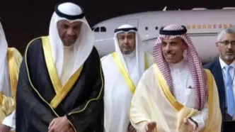 بن فرحان وارد کویت شد