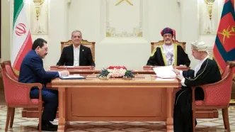 امضای  ۱۸ یادداشت و موافقت‌نامه تجاری بین ایران و عمان