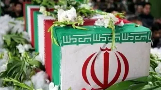 نماز بر پیکر شهید غیب‌پرور در شاهچراغ شیراز اقامه شد  + ویدئو
