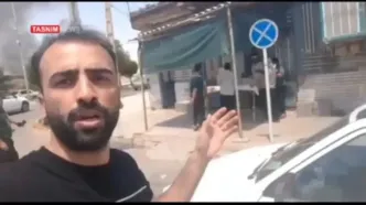 فیلم | حمله دوباره رژیم صهیونی به ساختمان آتش نشانی موسیان دهلران