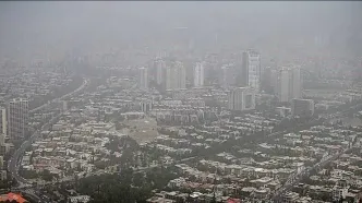 شاخص آلودگی هوای تهران امروز چهارشنبه ۴ تیر ماه ۱۴۰۴ / گردوغبار در تهران