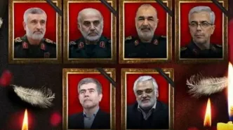دعوت از مردم برای تشییع پیکر شهدای اقتدار ایران