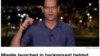 غافلگیری شدید خبرنگار CNN از حمله موشکی ایران به اسرائیل/ ویدئو