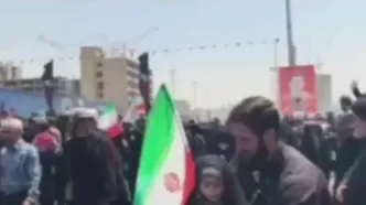 حضور فرزند رهبرانقلاب در تشییع شهدای اقتدار +فیلم
