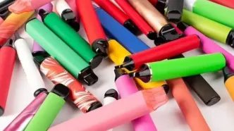 هشدار آلودگی بالای ویپ های یکبار مصرف به فلزات سمی