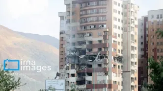 تصاویر؛ حمله رژیم صهیونیستی به نقاطی از تهران