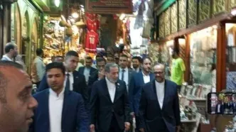 عراقچی از منطقه خان الخلیلی قاهره دیدن کرد