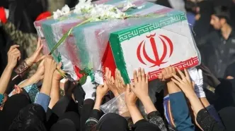 تصاویر| تشییع پیکر ۶۰ شهید اقتدار در تهران