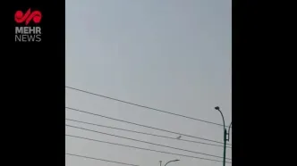 تصاویری از پرواز جنگنده‌ها بر فراز یزد
