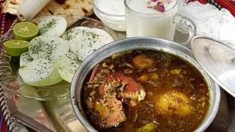 طرز تهیه آبگوشت مرزه (خشک یا تازه)
