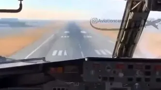 برخورد پرنده با بوئینگِ در حال فرود در مهرآباد
