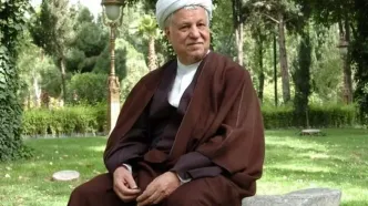 «هاشمی رفسنجانی» در کنار یاسر عرفات، منتظری و بهشتی؛ بهمن 57