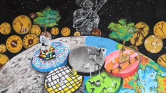 بچه‌های نقاش ایرانی جوایز هنری «لوئی فرانسوا» را از آن خود کردند