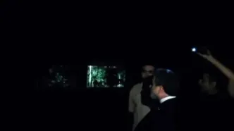 ببینید| بازدید عراقچی از ساختمان‌های آسیب‌دیده صداوسیما